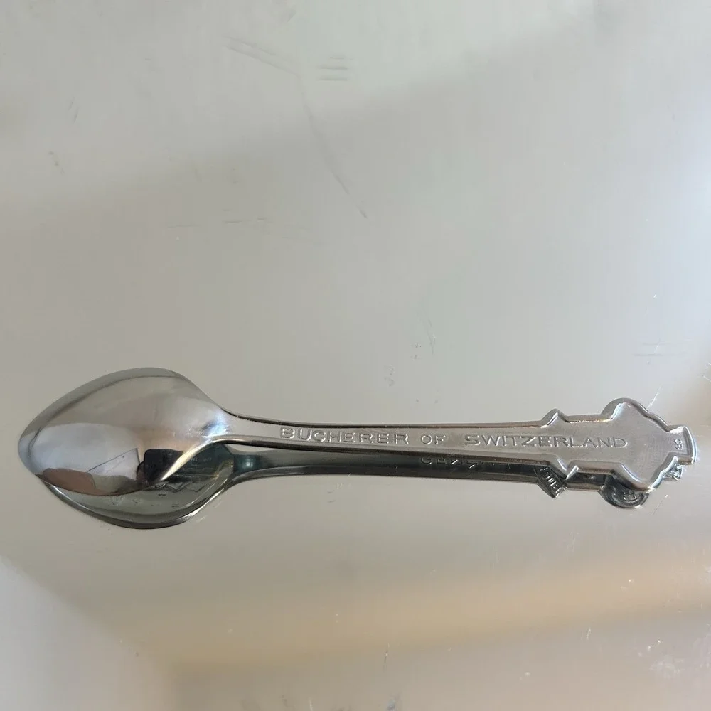 Rolex‎ Bucherer of Lucerne Switzerland CB Souvenir Collector Spoons Vintage